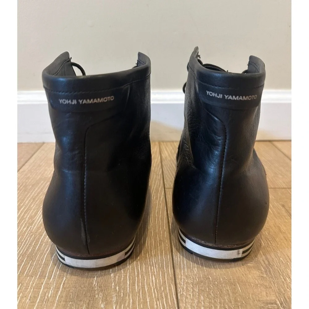 RARE Adidas x Yohji Yamamoto Y3 Desert Boot Sz 13‎ Leather AdiPRENE Black G45536